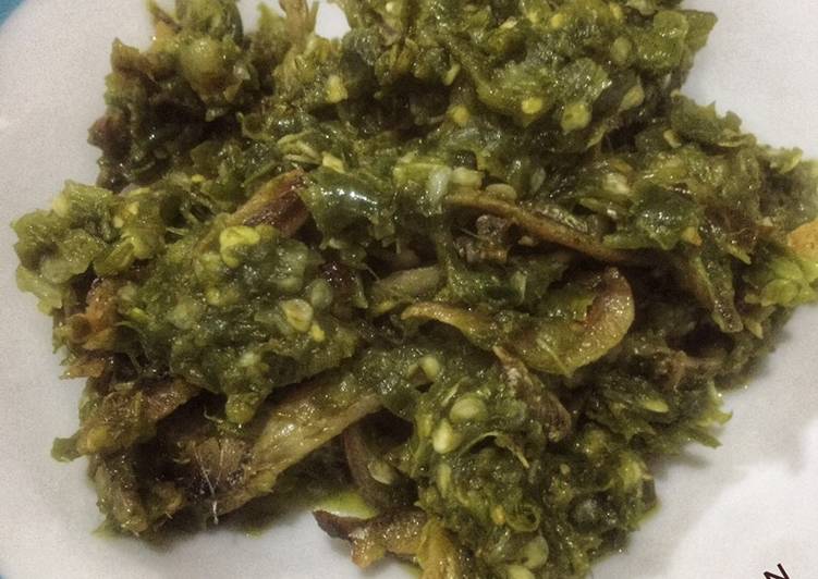 Sambel Ijo Padang Resep Ibu Mertua