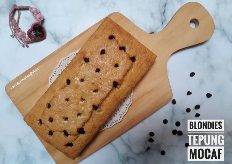 Resep Blondies Tepung Mocaf #beranibaking, Menggugah Selera
