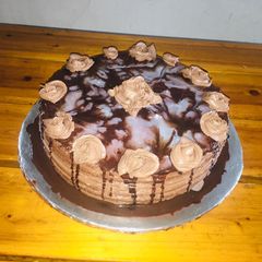 A picture of My Chocolate cake.