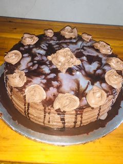 A picture of My Chocolate cake.