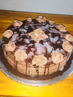 A picture of My Chocolate cake.