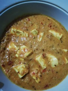 A picture of Shahi Paneer.