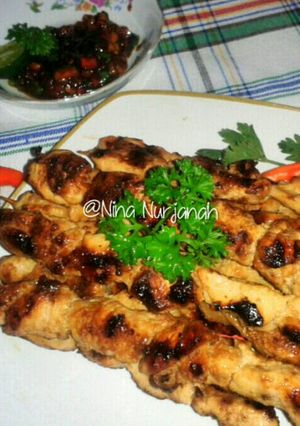 Foto resep Sate ayam simple