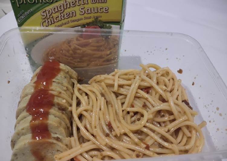 Spagheti Carbona Saus Ayam: La Fonte