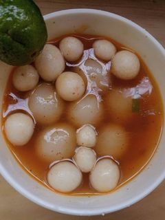 Foto resep Bakso aci/cilok kuah