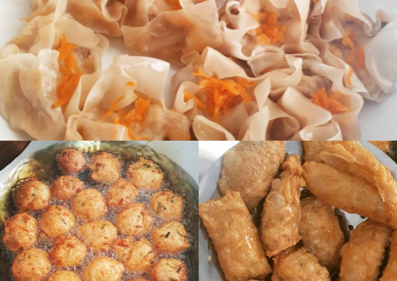 DIMSUM (SIOMAY - BAKSO GORENG - LUMPIA KULIT TAHU)