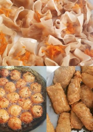 Foto resep DIMSUM (SIOMAY - BAKSO GORENG - LUMPIA KULIT TAHU)