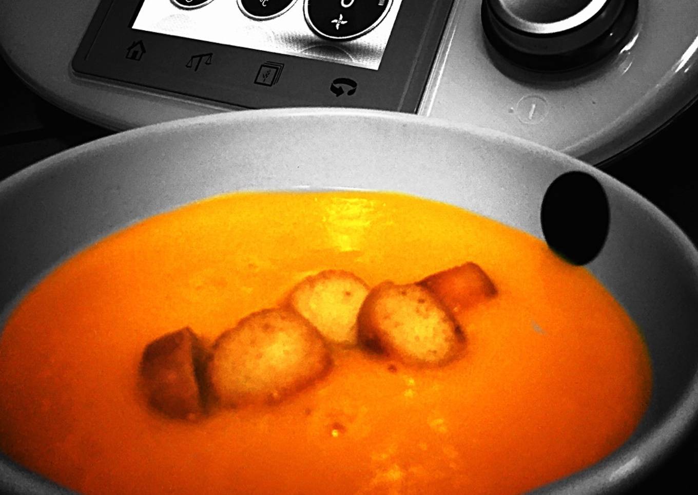 Crema de calabaza Thermomix TM5