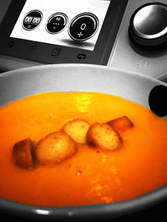 Una foto de Crema de calabaza Thermomix TM5