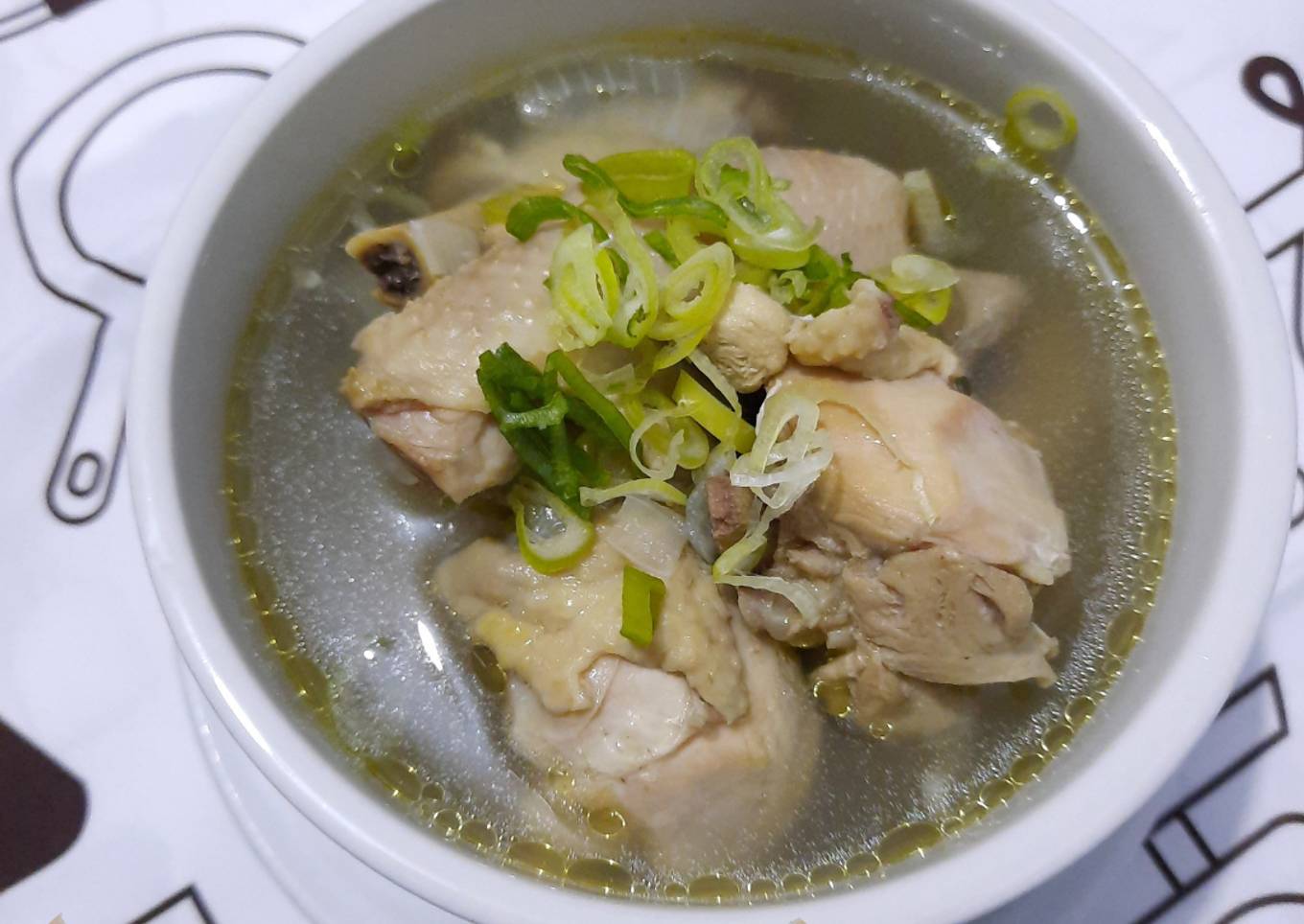 70. Sop Ayam kuah Gurih