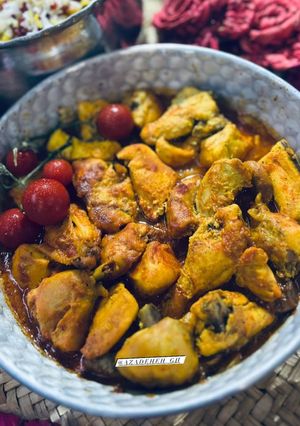 عکسی از دستور جوجه ماستی با سس مخصوص 🥰🩷
