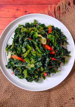 Foto resep 1029. Oseng Daun dan Bunga Pepaya