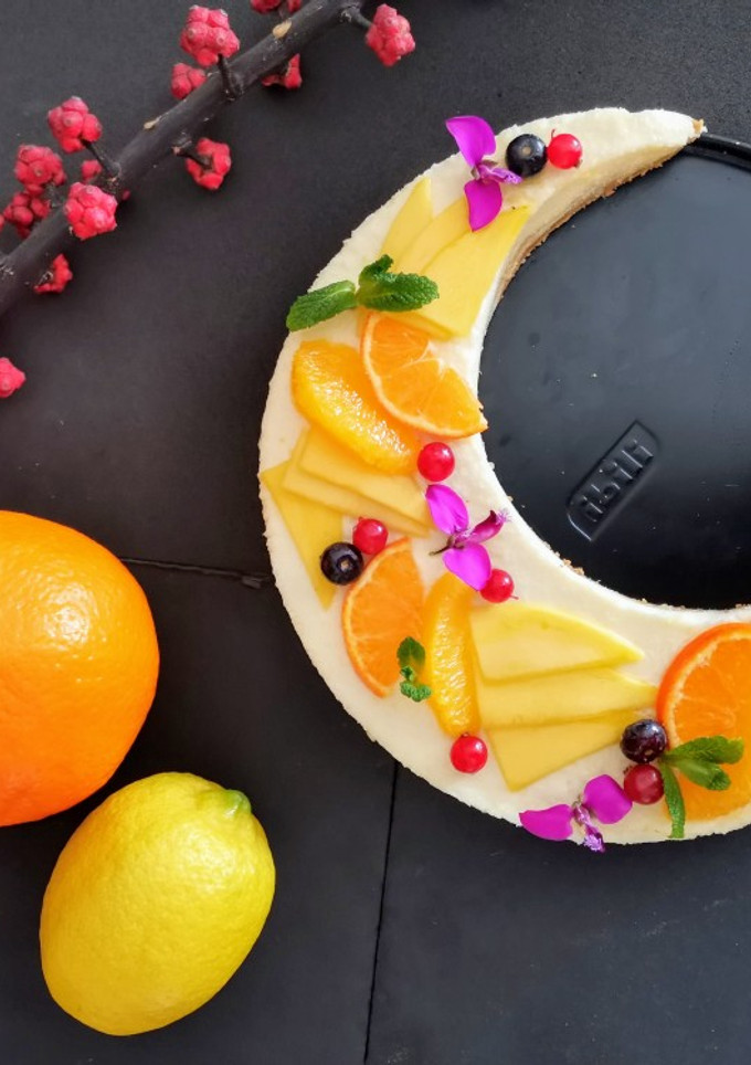 Una foto de Mousse semifrío de cítricos sin azúcar
