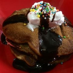 A picture of Chocolate Pancakes.