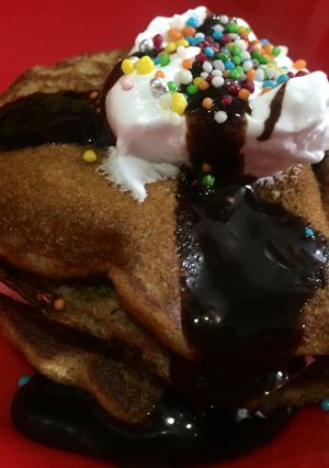 A picture of Chocolate Pancakes.