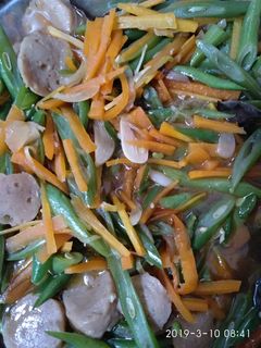 Foto resep Tumis buncis wortel bakso