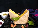 Shrikhand Sandesh Sandwich Dessert