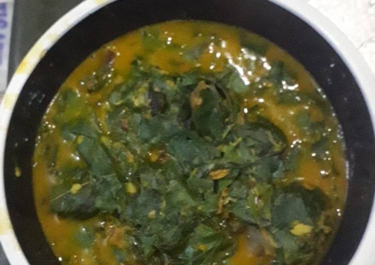 Steps to Prepare Appetizing Oha soup | Quick Recipe For Beginner