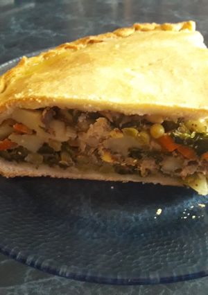 Una foto de Tarta de verduras