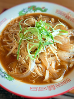 日式燒肉醬金針菇燴麵 的食譜成品照片
