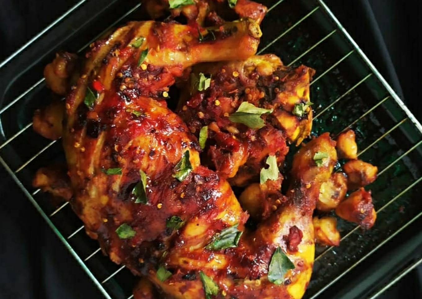 Ayam Panggang bumbu Sambal Tomat dan Madu