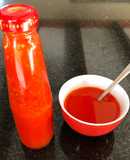 Salsa líquida de ají chileno cacho’e cabra 🌶