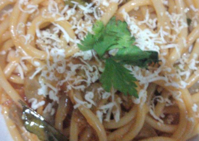 Resep Spaghetti Rasa Seblak Anti Gagal