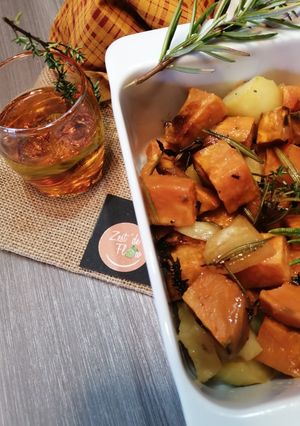 Une photo de 🌸 Duo de patates rôtis au miel