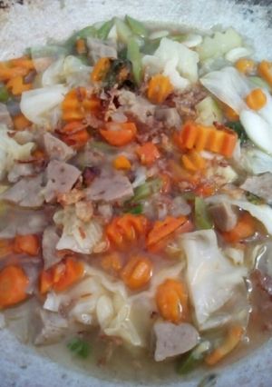 Foto resep Tumis wortel dan bakso