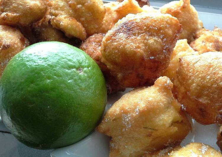 Buñuelos de lima-limón