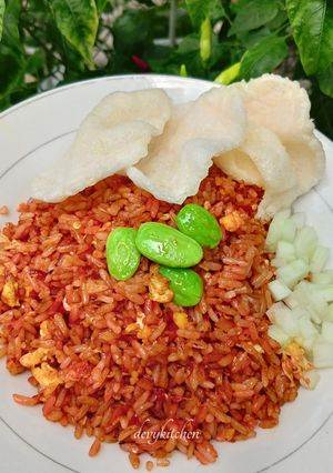 Foto resep 1279. Nasi Goreng Pete Sambal Ebi