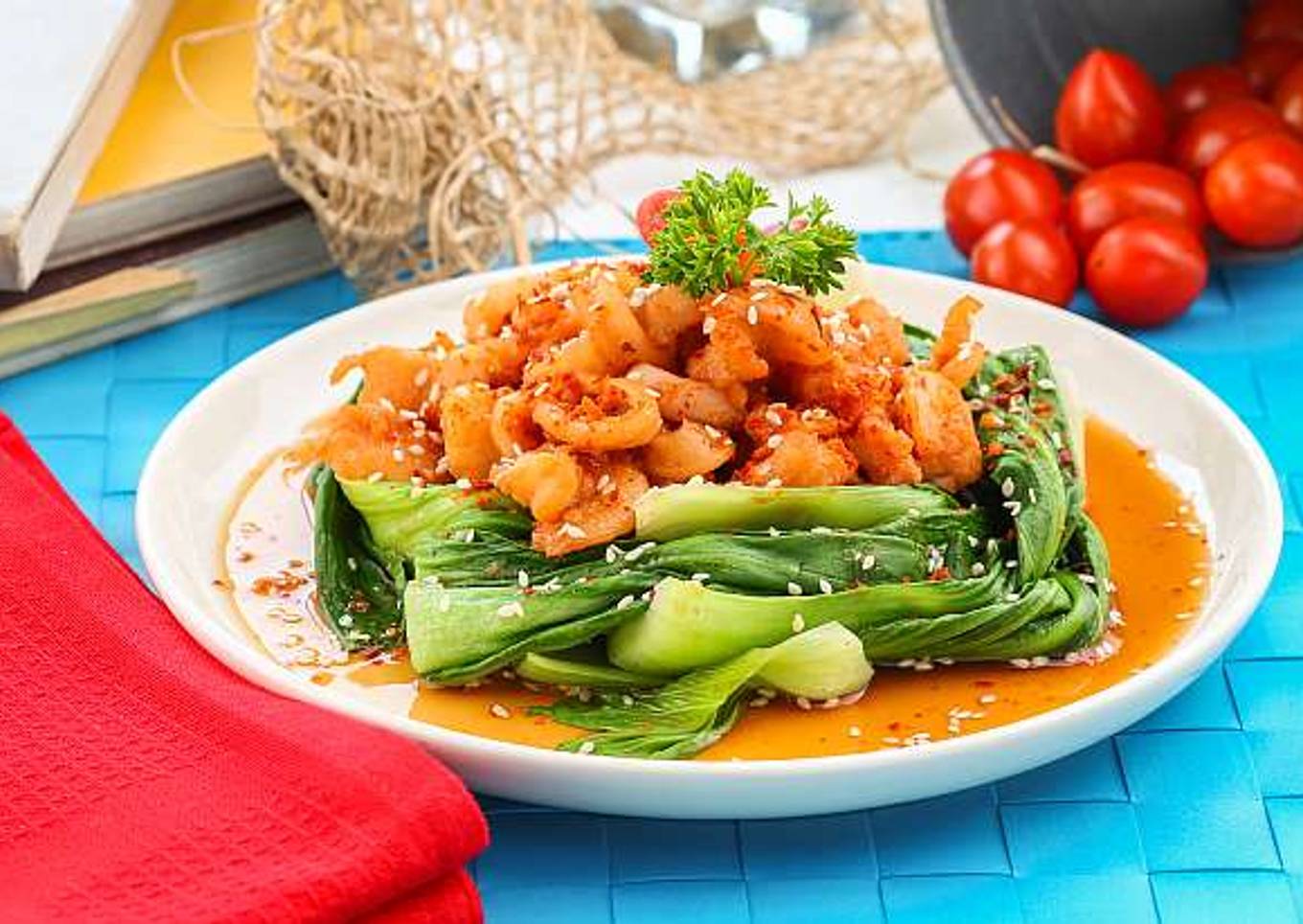 Resep Pok Coy Seafood