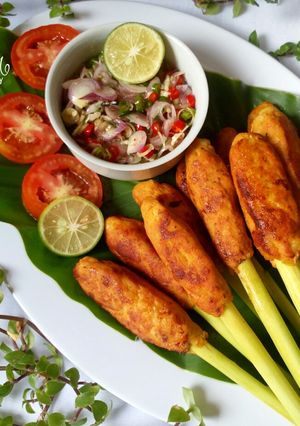 Foto resep Sate Lilit Ayam