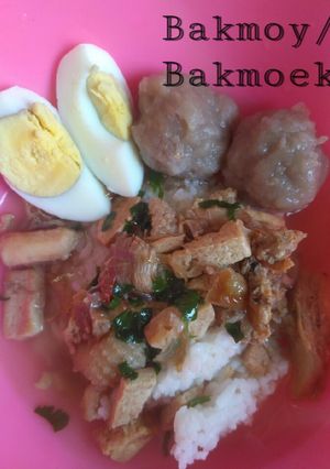 Foto resep 🍲Bakmoek/Bakmoy🍲