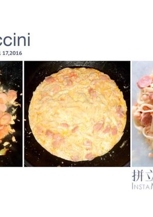 Foto resep Fettuccini Carbonara