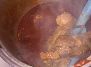 Una foto de Barbacoa de res