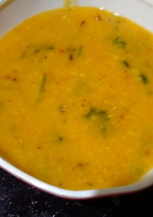 A picture of Moong daal.