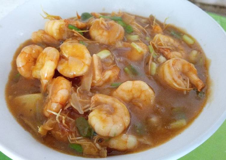 makanan Udang saus tiram Jadi, Sempurna