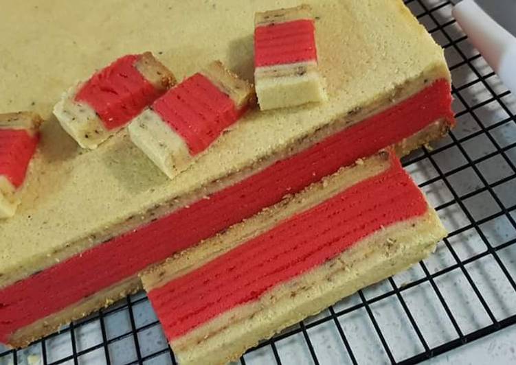 Recipe of Perfect Chocolate Rice Pinkblanket Layer Cake