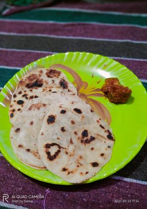 তন্দুরি রুটি(tandoori rooti recipe in bengali) রেসিপির প্রধান ছবি