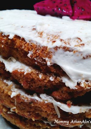 Foto resep Cake Buah Naga