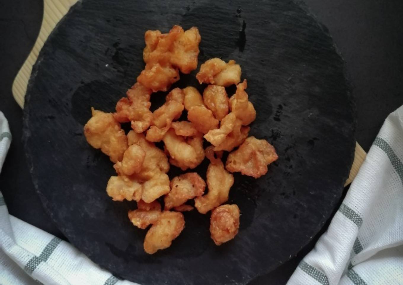 Popcorn ayam versi bebas gluten