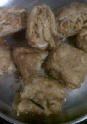 A picture of Spring Rolls- Blog Hop Week #20.