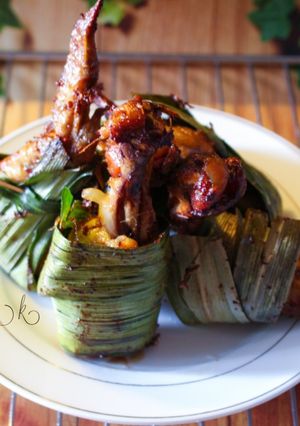 Foto resep Ayam pandan