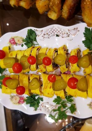 عکسی از دستور رولت ژامبون
