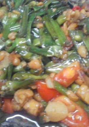 Foto resep Sayur genjer tempe simpleee