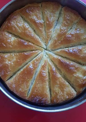 صورة لوصفة بقلاوه