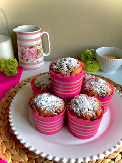 A picture of Sweet corn 🌽 muffins with chocolate 🍫 chips!.