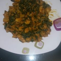 A picture of Unripe plantain porridge.