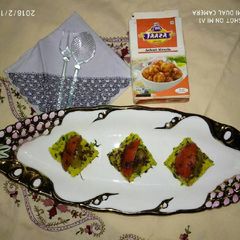 A picture of Ciba achari masala methi square.